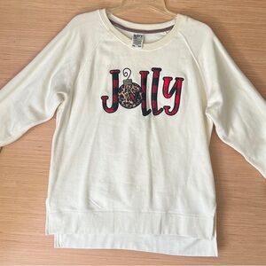 Royce brand Jolly Cream Long Sleeve Women's Sweatshirt 2xl